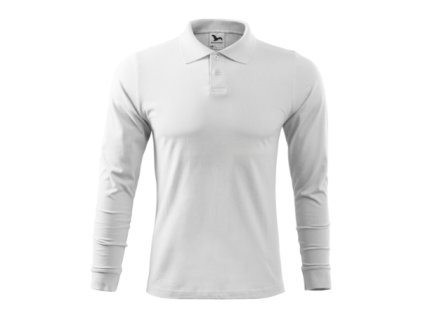 Single J. LS Polokošile pánská (Velikost S, Varianta bílá)