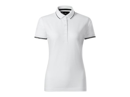 Perfection plain Polokošile dámská (Velikost 2XL, Varianta bílá)