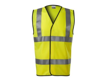 HV Bright Bezpečnostní vesta unisex (Velikost M, Varianta fluorescenční žlutá)