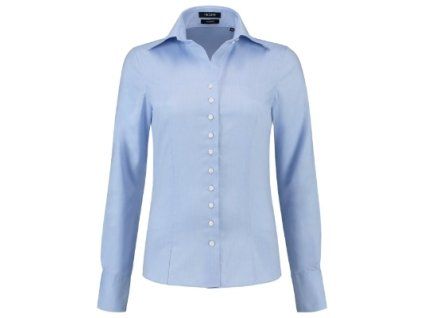 Fitted Blouse Košile dámská (Velikost 40, Varianta blue)