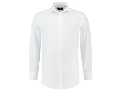Fitted Stretch Shirt Košile pánská (Velikost 38, Varianta bílá)