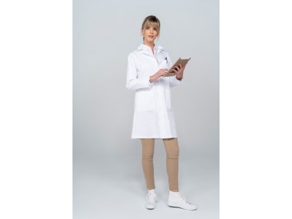 Dámský zdravotnický plášť (Barva White, Velikost XXL)