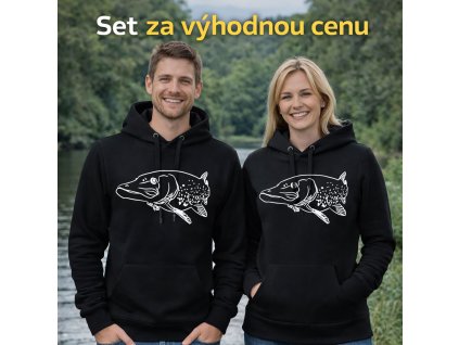 set mikiny se štikou