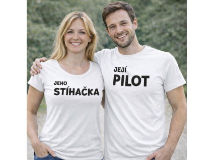 její pilot jeho stíhačka bílá