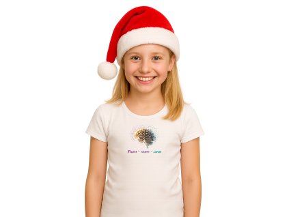 děcko v tričku mozek