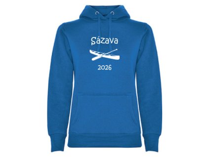 damsk vodacka mikina sazava modra