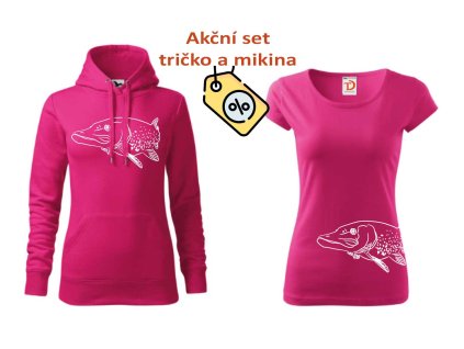 set tričko a mikina