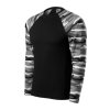 Camouflage LS Triko unisex  - maskáčový rukáv (Velikost XS, Varianta camouflage gray)