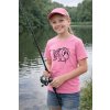 dětské tričko růžové s kaprem kapříkem