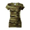 Camo Pure Tričko dámské (Velikost XS, Varianta camouflage gray)