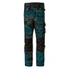 Vertex Camo Pracovní kalhoty pánské (Velikost 58, Varianta camouflage petrol)