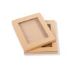 Krabice dárková s víkem (Velikost 310 x 250 x 25 mm, Varianta průhledná)