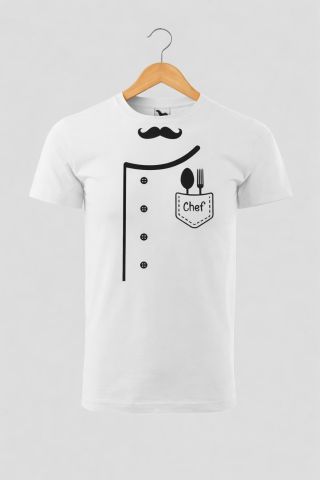 👨‍🍳 Rondon bez vaření? Ano! Tričko, které na první pohled říká: „Šéfkuchař je tady.“ Ideální do kuchyně, na gril, na párty...