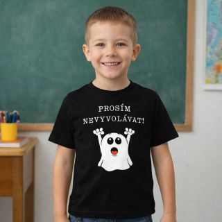 😄 Dětské tričko do školy „NEVYVOLÁVAT!“ 📚 Protože někdy je lepší zůstat nenápadný. Vtipné dětské bavlněné tričko, které...