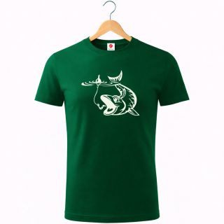 🐟🪱 Dětské tričko – kapřík se žížalou na háčku 🎣 Zábavný motiv, který rozesměje a potěší každého malého rybáře. Pohodlné...