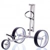elektro golf trolley walker edelstahl poliert lithium mit aktiver bergabfahrbremse 3~3