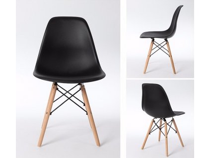 Jídelní židle BASIC černá