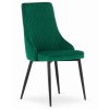 Sametová židle ISTANBUL zelená