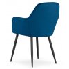 Sametová židle Bogota modrá
