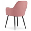 Sametová židle Bogota růžová