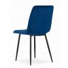 Sametová židle Verona modrá