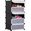 Modulární skříň na boty - 5 úrovňová