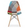 Jídelní židle PATCHWORK Alex 4 ks - skandinávský styl