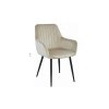 Sametová židle Talin béžová
