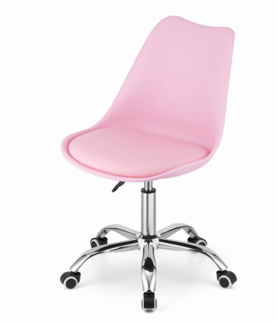 Otočné kreslo Florida ružové
