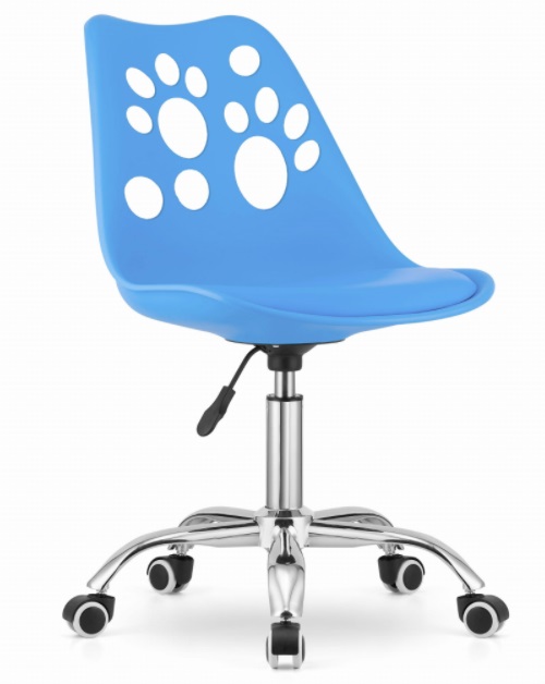 Otočné kreslo Dallas modré