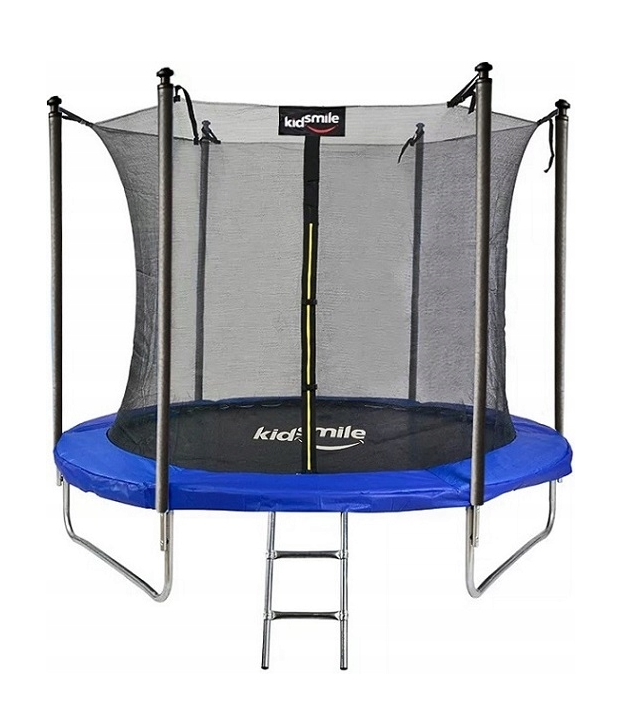 Trampolína s vnútornou sieťou 374 cm - MODRÁ