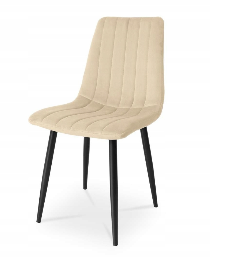 Zamatová stolička Verona béžová