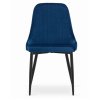 Zamatová stolička NEAPOL modrá