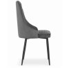 Zamatová stolička ISTANBUL sivá