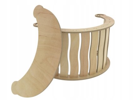 Bujak drewniany blat bujaczek hustawka pomost