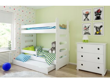 Wysuwana szuflada stelaz 160x80 do lozka 180x80 Plec Chlopcy Dziewczynki