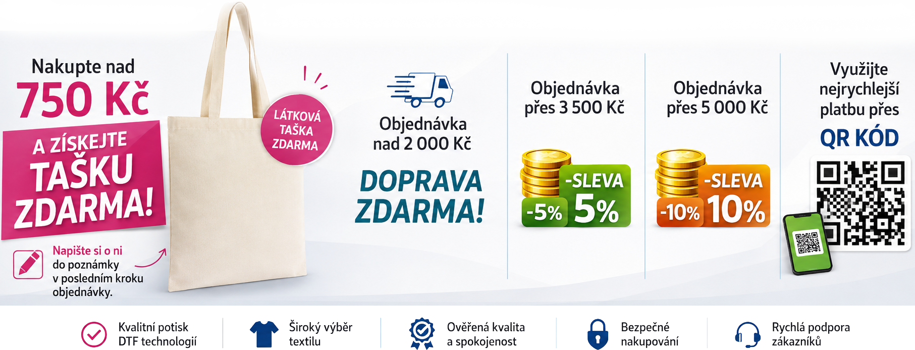 AKCE: DOPRAVA ZDARMA A SLEVY!