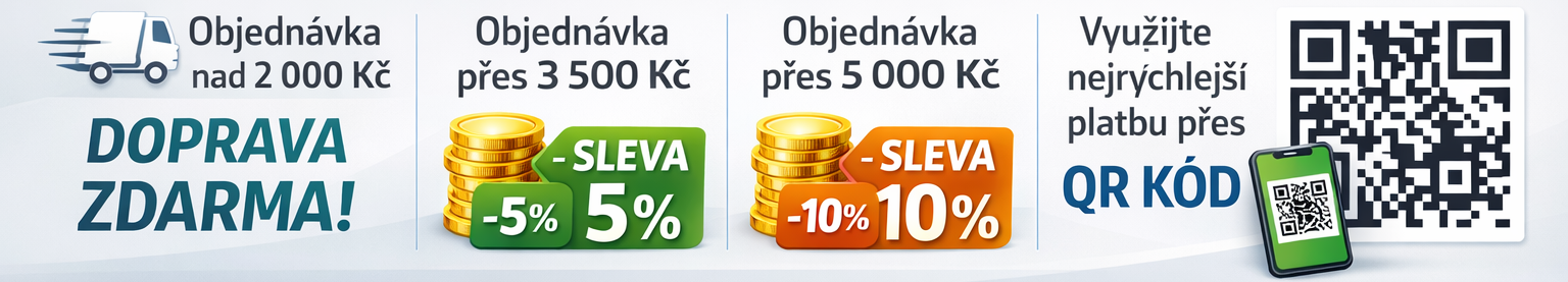 AKCE: DOPRAVA ZDARMA A SLEVY!