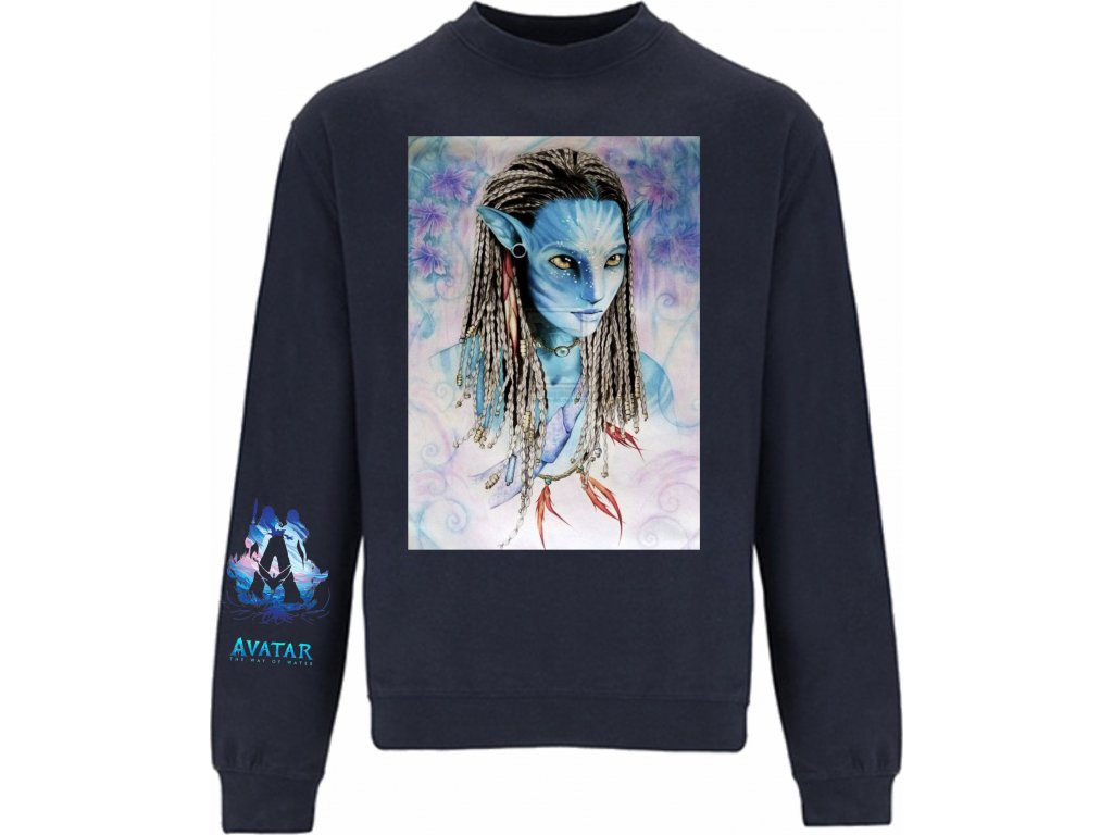 Mikina přes hlavu Avatar Neytiri
