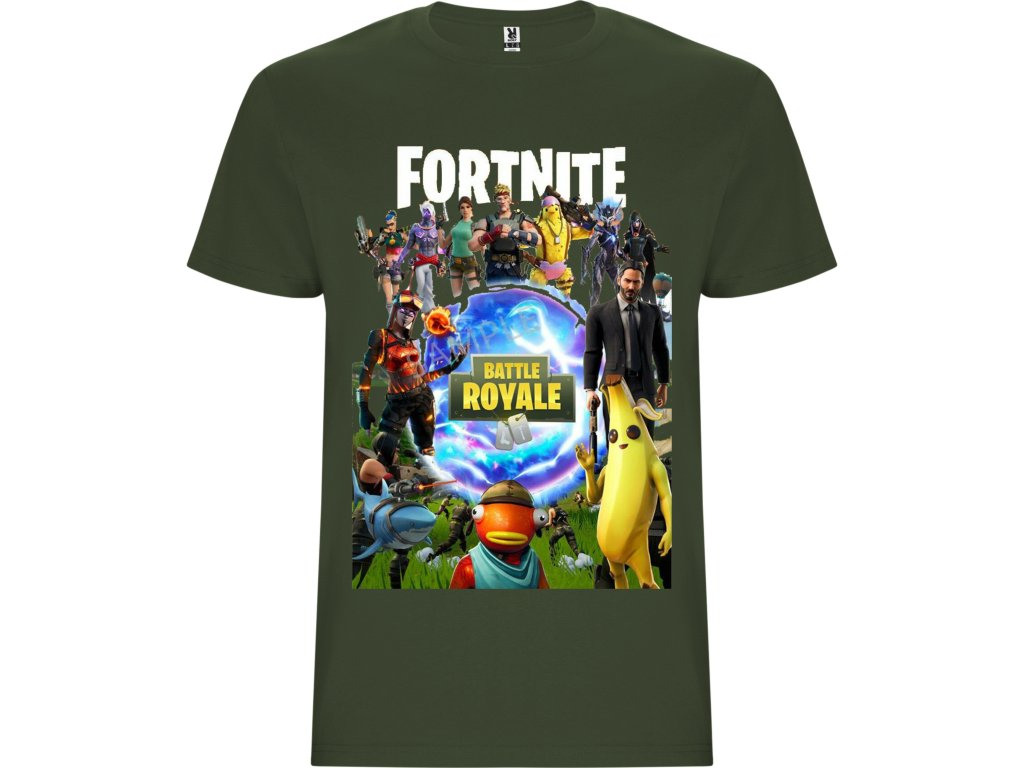 Tričko Battle Royale Fornite