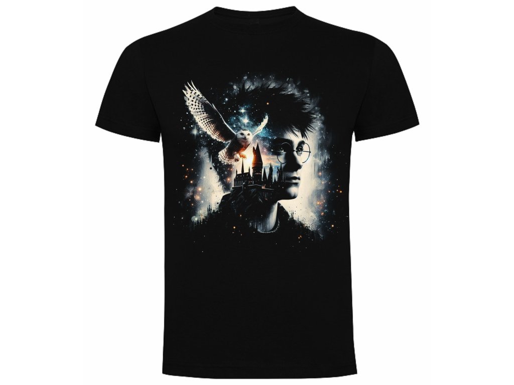 Bavlněné tričko Harry Potter Portrét