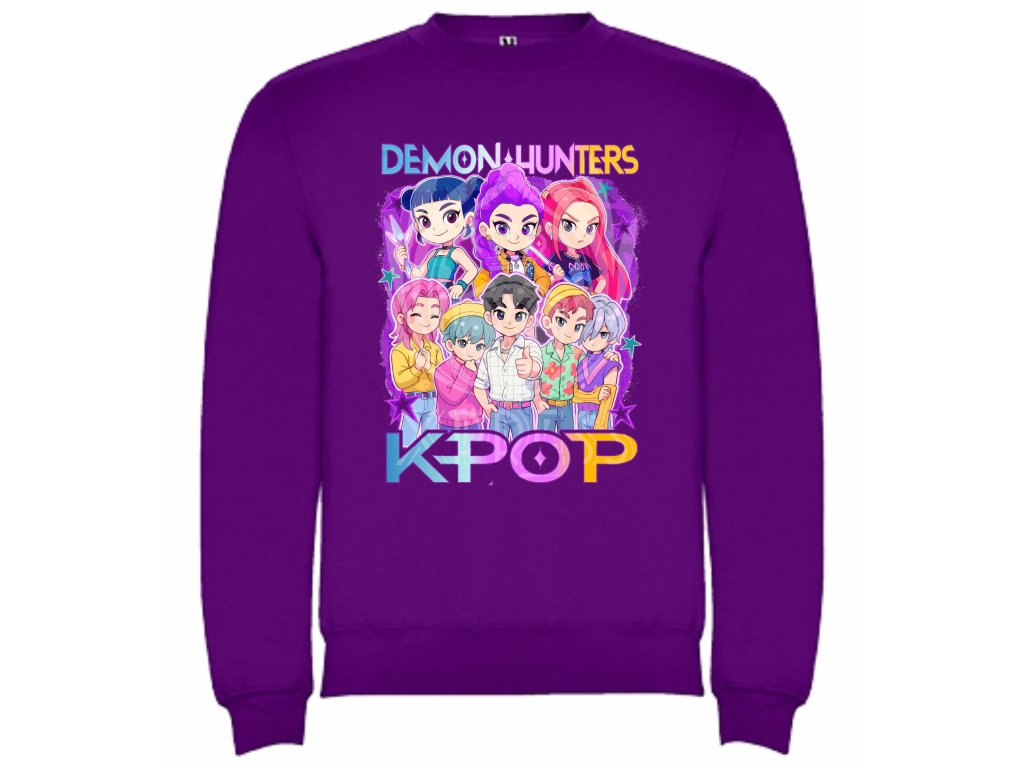 Mikina přes hlavu Kpop Lovkyně démonů