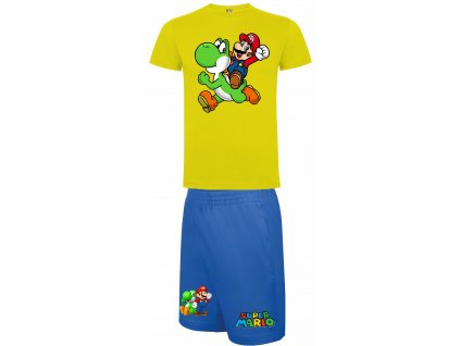 Bavlněný letní set Super Mario Yoshi
