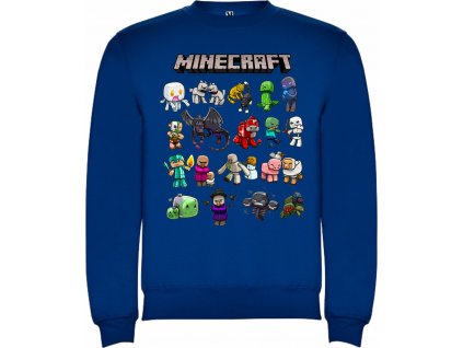 Mikina přes hlavu Minecraft Baby Characters