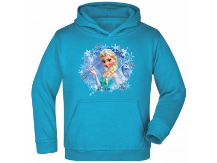 Mikina s kapucí Frozen Elsa Snowflake