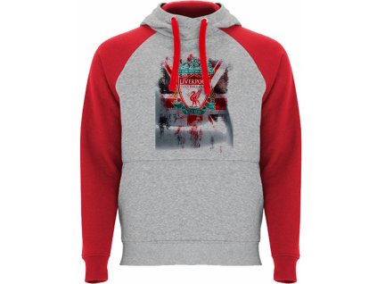 Mikina v klubových barvách Liverpool FC