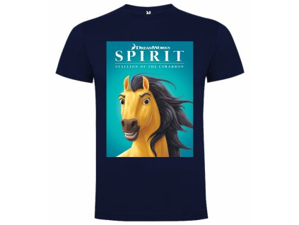 Dětské bavlněné tričko Spirit divoký hřebec