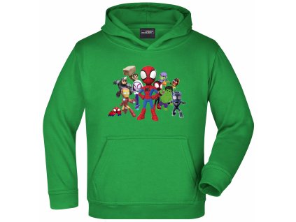 Dětská bavlněná mikina Spidey a jeho úžasní přátelé