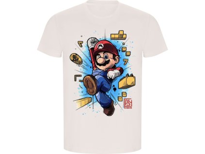 Bavlněné tričko Super Mario Bros