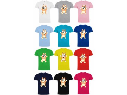 Bavlněné tričko Bingo sestrička Bluey